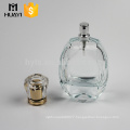 Popular Design hand-polishing empty 50ml crystal perfume bottle